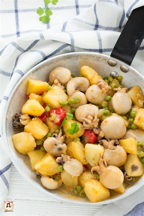Chi mi segue scoprirà che tutto ciò che dico corrisponde alla cruda verità! Seppie con piselli e patate in umido cotte in padella ...