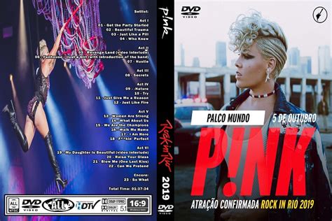 Pink Rock In Rio 2019 Dvd The Worlds Largest Site For Rare Rock Dvds