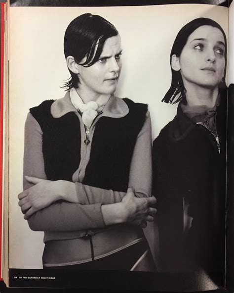 1990s Stella Tennant And Michele Hicks Fashion Photography Fashion