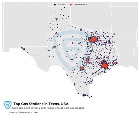 10 Largest Gas Stations In Texas In 2024 Based On Locations Scrapehero