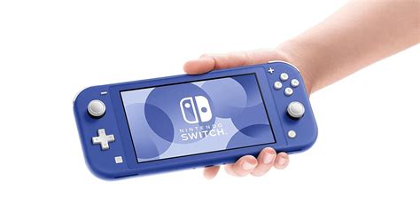 Nintendos Blue Switch Lite Console Sees Rare Price Drop Down To 185