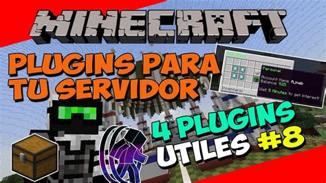 PLUGINS Para Tu SERVIDOR De Minecraft 4 PLUGINS UTILES 8 YouTube