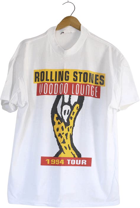 Vintage 90s Rolling Stones Voodoo Lounge Tour T Shirt Shop Thrilling
