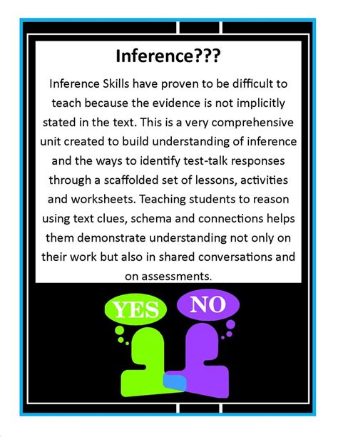 We need to be able to support inferences. 34 Inferences Worksheet High School - Worksheet Project List