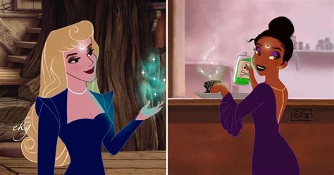 Artist Transforms Classic Disney Princess Into Badass Witches And Its