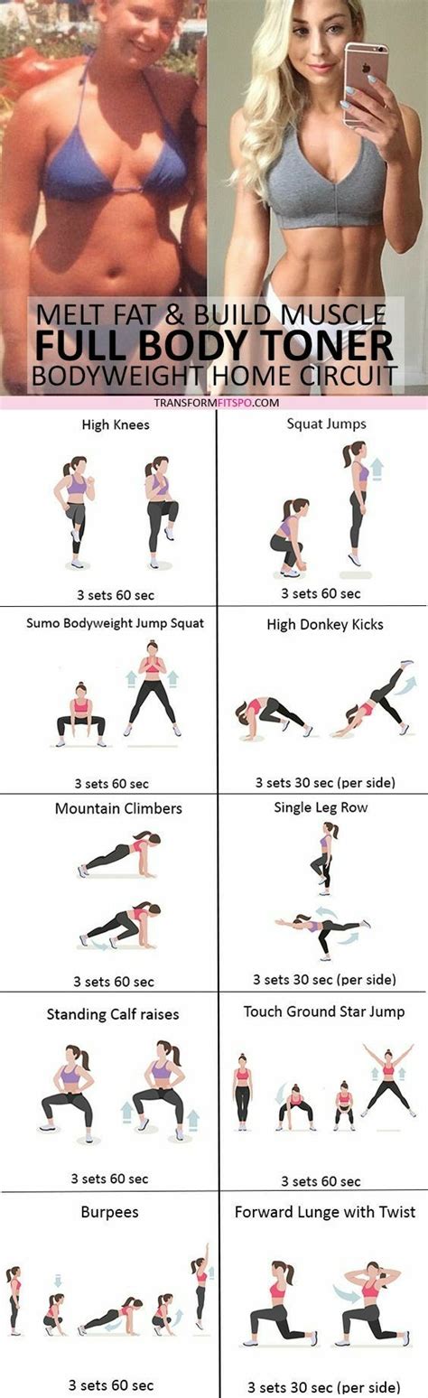 Pin By Katie Grace On Get Fit Body Weight Fitness Body Toned Body