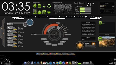 Its component racks let you put all the bits and bobs where you want them. Advanced PC HUD Desktop Integration|Best PC Layout by ...