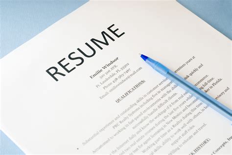 A Professionally Printed Resume Tips When Printing A Resume
