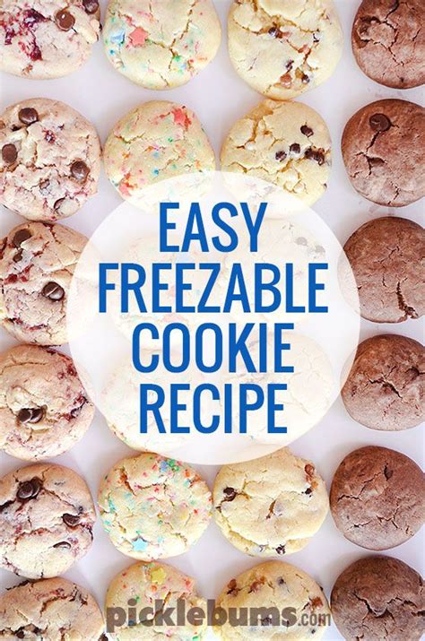 Check out our freezable pack selection for the very best in unique or custom, handmade pieces from our required cookies & technologies. Easy Freezable Cookie Recipe - Picklebums | Recipe in 2020 ...