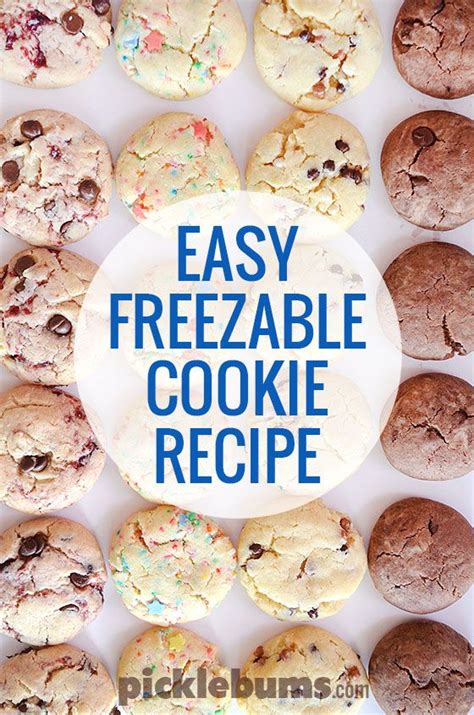 The season will be sure to be merrier and brighter. Easy Freezable Cookie Recipe | Recipe | Freezable cookies ...