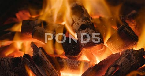 Charcoal burns in the fire Stock Footage,#burns#Charcoal#fire#Footage | Fire stock, Burns fire, Fire