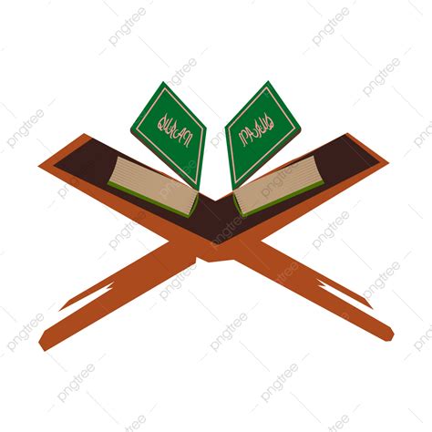 Al Quran Clipart Hd Png 3d Al Quran Vector Illustration Al Quran Png