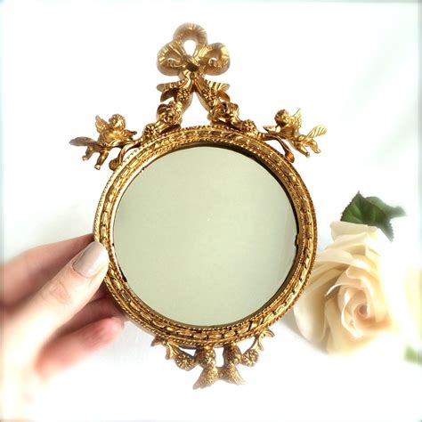 20 Ideas Of Small Gold Mirrors Mirror Ideas