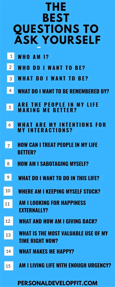 Questions To Ask Yourself For Massive Personal Growth