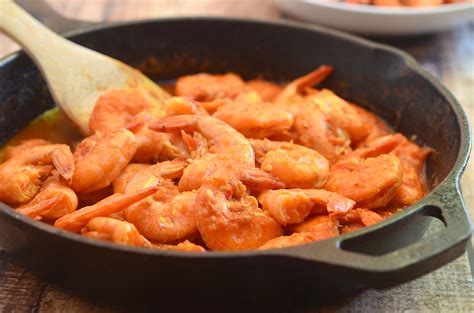 In a large skillet, heat olive oil over moderate heat. Shrimp A La Diabla Recipe