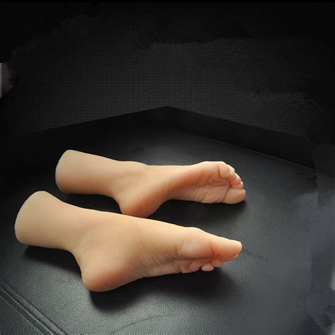 New Little 8 Years Girl Fake Foot Silicone Foot Model Shoe Modelmannequins Female Sexy Feet