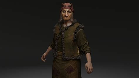 Baba Yaga Witch In Characters Ue Marketplace