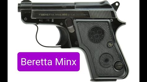 Beretta 950b Minx In 22 Short A Fun Pocket Pistol Youtube