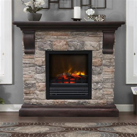 These typically they will warm a a small bedroom, dorm room, trailer or rv, usually rated at 'up to 300 square feet'. Stone electric fireplace (With images) | Portable ...