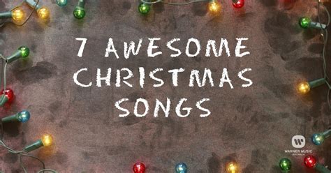 7 Christmas Songs To Get You Feelin Festive News Warner Music