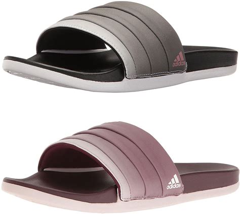 Adidas Womens Adilette Cloudfoam Plus Armad Athletic Slides 2 Colors