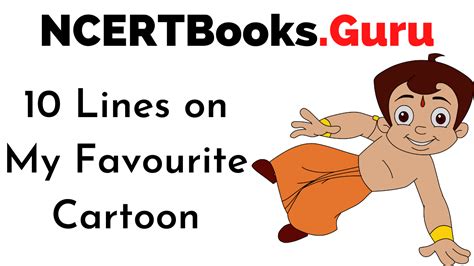 10 Lines On My Favourite Cartoon For Students And Children In English
