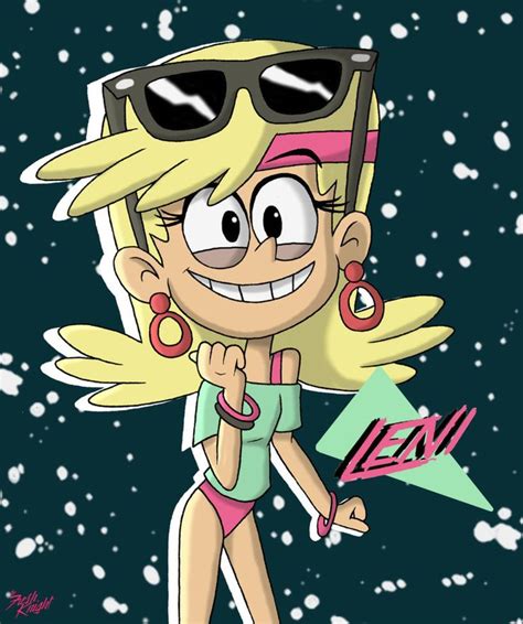 leni in 86 by thefreshknight loud house characters old cartoon shows the loud house fanart