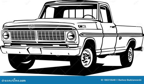 Ford F100 SVG