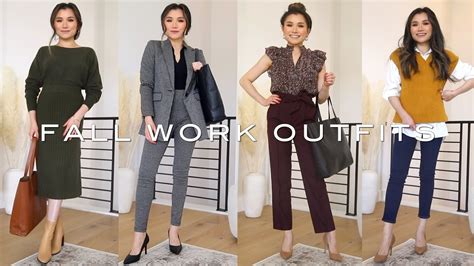 Fall Work Outfit Ideas Fall Business Casual Work Outfits Loft Clothing Haul Miss Louie