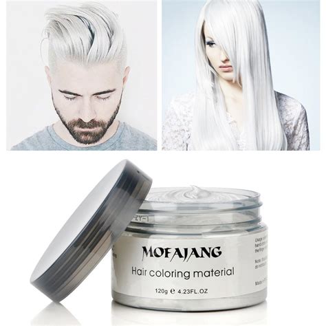Mofajang Hair Color Waxinst Temporary Hair Dyehair Coloring Waxwashable Temporary Natural