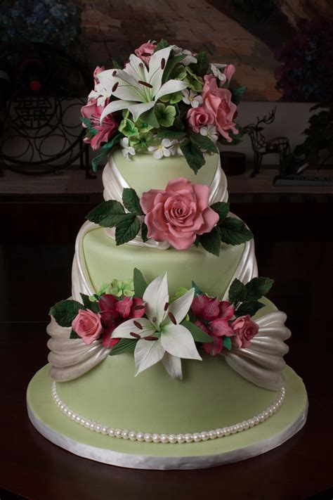 We did not find results for: Wedding Cake With Sugar Flowers I Put This Into A Cake ...