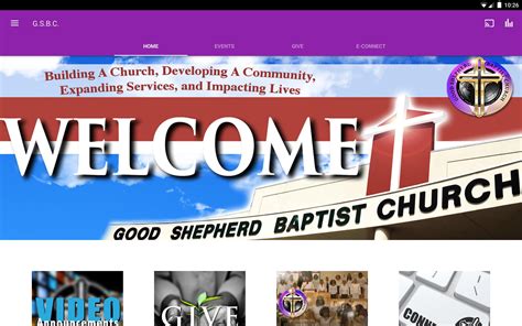 Check spelling or type a new query. App - Good Shepherd Baptist Church