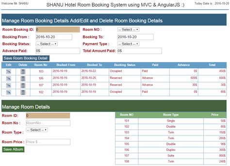 ASP NET MVC Hotel Booking System Using AngularJS CodeProject