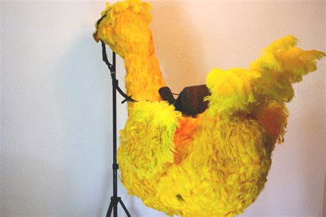 Chocobo Costume Cosplay Mascot Riding Commission Final Fantasy Etsy