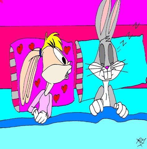 Lola Bunny And Bugs Bunny I Love Bugs By Guibor On Deviantart