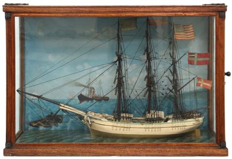 Lot 19th Century Wooden Model Of A Clipper Ship