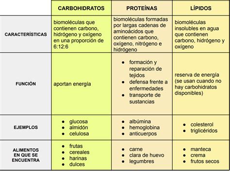 Elabora una tabla con nutrientes orgánicos e inorgánicos en la que