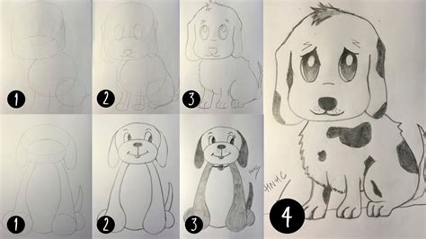 ¡puaj 29 Listas De Cómo Dibujar Un Perro Animado En Unos Vídeos
