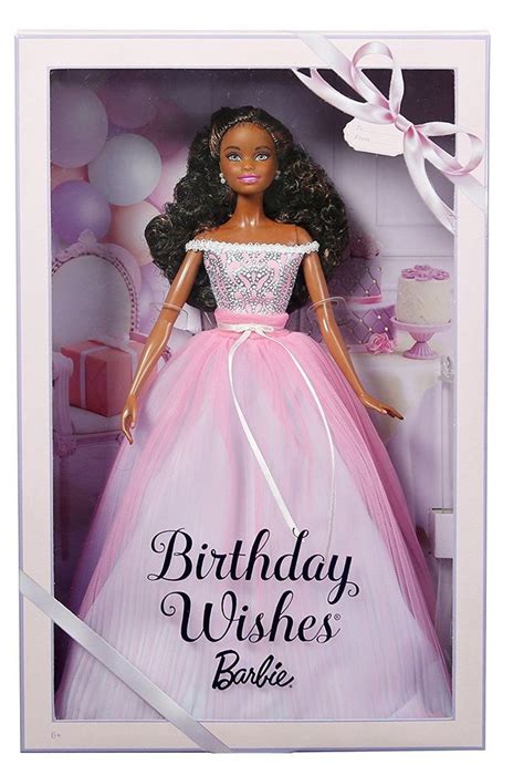 New 2017 Barbie Birthday Wishes Aa Model Muse Doll Pink And Silver