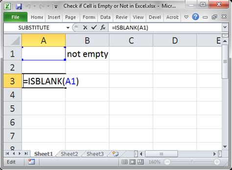 How To Check If A Cell Is Empty In Excel A Step By Step Guide Joe Tech
