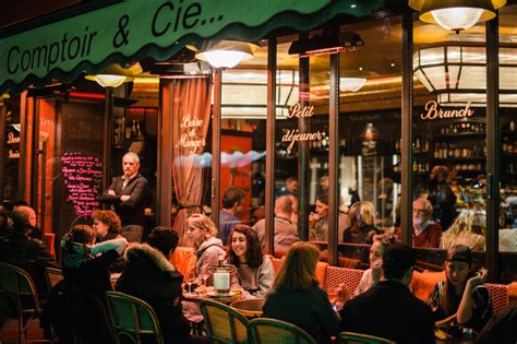 French Return To Cafes In A Show Of Defiance The New York Times