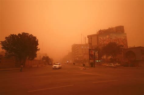 Iraq Yet Again Hit By Increasingly Frequent Dust Storms Environment