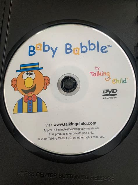 Baby Babble Real World Dvd By Talking Child Video Cd Original