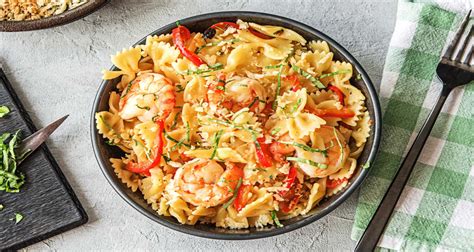 Last updated jul 16, 2021. Shrimp Farfalle (AKA Butterfly Pasta) Recipe | HelloFresh