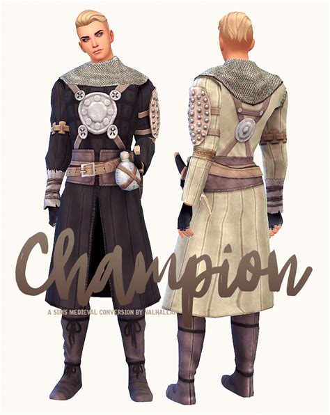 Champion A The Sims Medieval Conversion By Valhallan