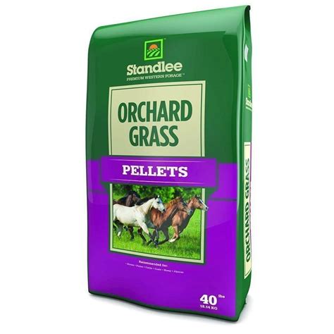 Standlee Premium Western Forage Orchard Grass Pellets 40 Lb