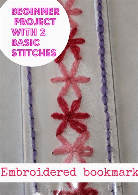 If you're in search of them, visit our site & you will surely make your choice soon. Embroidered bookmark - An easy project for beginners ...
