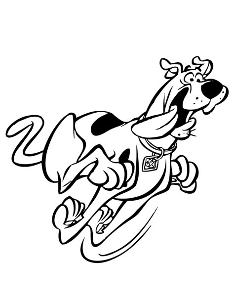 Free Printable Scooby Doo Coloring Pages Coloring Home