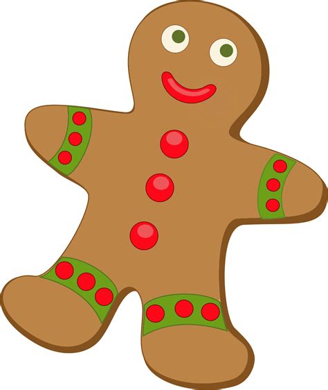 Gingerbread Man Clip Art Free Clipart Best