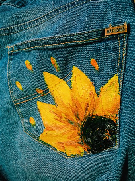 Pin By Emma Lee On Create Painted Clothes Diy Art Clothes Denim Art